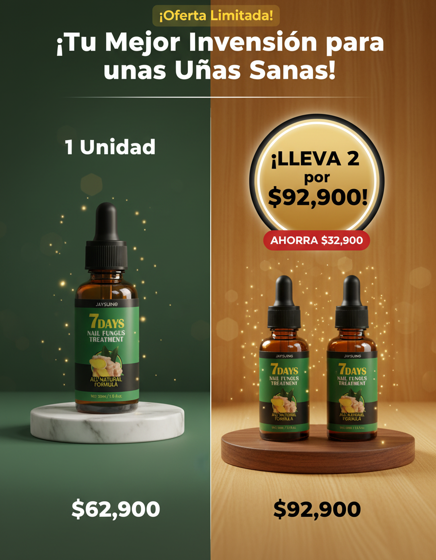 “Recupera tus uñas en 7 Días – Fórmula Natural Antihongos”